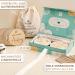 Prinzental Milestone Cards for Baby | 40 Wooden Milestones | Premium Quality with Easel Blank Card Fabric Bag & Gift Box - Buy Online on SooperMarket.com