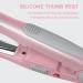 DAN Mini Flat Iron for Short Hair | Dual Voltage Travel Straightener with U-Shaped Design Plates | 30s Fast Heating - Buy Online on SooperMarket.com