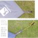 Tent Footprint Camping Tarp Waterproof - Ultralight Ground Mat for Picnic, Hiking - Grey 180x210cm - Buy Online on SooperMarket.com