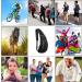 Buy G4Free Light Breast Pocket Sling Backpack - Perfect Travel & Cycling Bag | Black Triangle Shoulder Pack - Buy Online on SooperMarket.com