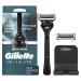 Gillette Intimate Manscape Razor for Men  Men s Pubic Razor  Manscaping  Gentle and Easy to Use  Designed For Pubic Hair  1 Razor Handle  2 Razor Blade Refills  Manscaping Body Razor  Mens Razor Razor w/ 2 Refills