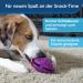 PetSafe Twist-n-Treat Dog Toy | Fillable Treat Toy | Customizable Dispensing & Dishwasher Safe | Purple L - Shop Now for International Shipping! - Buy Online on SooperMarket.com