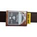 Bag for dog brands 30x40mm nappa leather 6 colors up to 30 mm collar width 2 inner compartments address cards reference label Velcro fastener additional fuse waterproof (cognac brown)