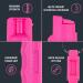 SABRE RED Pink Pepper Spray Keychain for Women - Maximum Police Strength, Quick Release, Finger Grip, 10-Foot Range, 25 Bursts - Help Fight Breast Cancer - Buy Online on SooperMarket.com