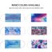 NU R Disposable Face Mask 3Ply Mask with Filter Layer and Elastic Earloop Retail 50pcs/box TIE DYE 50PCS - Buy Online on SooperMarket.com
