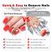 LOUINSTIC Gel Nail Polish Remover Kit - Quick 2-5 Min Removal Cuticle Oil Latex Tape & Manicure Tools for Perfect Nails - Fast International Shipping - Buy Online on SooperMarket.com