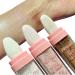 Paminify Body Glitter Powder - Shimmer Face Highlighter & Body Blusher in White Moonbeam & Golden Bronze Shades - Buy Online on SooperMarket.com