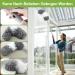 4-In-1 Window Cleaning Kit | 360 Rotation, Telescopic Pole, 4 Window Wipes & Duster | Indoor & Outdoor Use - Buy Online on SooperMarket.com