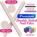 16 Pcs Nail Files & Buffers Set - OVLUX Professional & Home Nail Buffer Block Tool - Double Sided Grit Files for Natural Nails - 7 Step Nail Strips - Buy Online on SooperMarket.com
