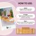 Luxury Eco-Friendly Bamboo Bath Tray | Sustainable Bathroom Accessories | Perfect Gift for Relaxation - Buy Online on SooperMarket.com