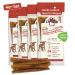 Carnello Hundeleckerli Small dogs - puppy spaghetti - puppy treats treats for dogs dog nack - Hundeleckerli grain -free - delicacies small (4 x 30g) pig 30 g (4 Pack)