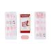 Buy KISS imPRESS Halloween Press-On Manicure - Chip Proof Smudge Proof Waterproof Pink Nails with PureFit Technology | Short Square Shape Prep Pad & Accessories - Buy Online on SooperMarket.com