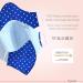 Dance Pattern Washable Cotton Mask for Kids & Adults - 2-Layer with Nose Bracket & Filter Bag - Oeko-Tex Standard 100 - Blue & White Dots (1 Pack) - Buy Online on SooperMarket.com