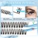Lash Clusters 84 Pcs Eyelash Extensions D-Mix (8-16mm) - Thin Band & Soft Individual Lashes for DIY Cluster Eyelash Application (Gale D-8-16mix) - Buy Online on SooperMarket.com