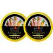 Lyan Mekong River Banh Trang Vietnamese Three Colours Rice Paper Round 22cm - 300g - Pack of 2 | Gluten-Free | Vegan | 100% Natural Rice Paper - Buy Online on SooperMarket.com