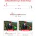 ZOTO 47" Snake Grabber Tool Collapsible Snake Catcher Tongs Professional Reptile Grabber Rattle Wide Jaw Handling Tool with Lock for Rattlesnake Red - Buy Online on SooperMarket.com