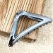 Elegant Gunmetal Triangle Metal Hair Clip for Women and Girls - Strong Hold for Daily Wear and Party - Fashionable and Versatile (Gunmetal) - Buy Online on SooperMarket.com