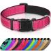 Joytale Dog Collar Reflective Dog Collar Small Dogs S Hotpink S (Pack of 1) Pink