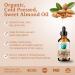 Organic Sweet Almond Oil - 1 Gallon | Deep Hydration & Nourishing | Rich in Vitamins | Non-Greasy Formula | Bella Terra Oils - Buy Online on SooperMarket.com