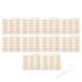 ZJchao Eyelid Tape  240 Pairs Double Tapes Stickers Natural Lift Strip Sticker with Fork Rod Eyelids Big Eye Makeup Tool for Saggy Hooded Droopy Uneven Mono-Eyelids