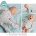 100% Cotton Two-Way Zipper Baby Sleepsuit Unisex Onesie Romper 12-18 Months - Flower Design - Buy Online on SooperMarket.com