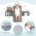 JanYoo Baby Portable Changing Pad with Wipes Pocket - Waterproof Travel Mat in Grey - Buy Online on SooperMarket.com