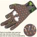 BASSDASH Unisex Fingerless Camo Hunting Gloves - Green Leaf Small | UPF 50+ Lightweight for Men & Women | Ideal for Early Season Warm Weather Fishing & Photography - Buy Online on SooperMarket.com