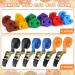 Happy Motte Tree Rock Climbing Holds for Kids - 12 Holds with 6 Ratchet Straps for Warrior Obstacle Course - Outdoor Playground Backyard Accessories - Buy Online on SooperMarket.com