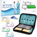 Suture Kit | Suture Practice Kit for Medical Students | Suture Pad and Tool Kit | 24 Mixed Sutures Thread with Needle | Medical Nursing and Vet Student Suture Training | Step by Step Video Tutorial