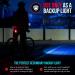 ZIREN 140dB Bike Horn with LED Light | Super Loud Electric Horn for Safety | Remote Switch & USB Rechargeable - Buy Online on SooperMarket.com