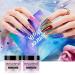 Dip Powder Nail Kit Glitter Set - 24 Pcs, 12 Colors, DIY Home & Salon Use - Buy Online on SooperMarket.com