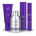 NxN Total Moisture 4-Step Anti-Aging Treatment & Dry Skin Facial System, Skin Care Kit with Moisturizer, Gentle Cleanser, Powder Exfoliator, Evening Face Mask - Hydrate Skin & Reduce Wrinkles