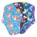 Healvian 6pcs Maternity Sanitary Napkin Panties for Girls Bamboo Napkins Menstrual Pad Insert Stay Dry Cloth Washable Period Pads Cloth Sanitary Pad Bamboo Charcoal Menstrual Pad Set Mother