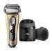 Braun 9299cc Series 9 Men's Electric Beard Trimmer with Blade Cleaning Station and Travel Case Gold Edition