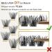 72 PCs B&Q DIY Individual Eyelashes - Reusable Fluffy Wispy for Beginners | Eyelash Extensions at Home (NM C-12 mm) - Buy Online on SooperMarket.com