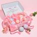 Love Beauty and Planet Bath Bombs Gift Set - Pampering Gift Ideas for Her | Wife - Murumuru Butter, Rose, Coconut Water, Mimosa, Argan Oil, Lavender - Paraben Free - Buy Online on SooperMarket.com