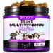 15-in-1 Dog Vitamins and Supplements 150 Chews Dog Vitamins for Dogs Hip and Joint Skin Coat Skin Health Gut Health Heart Health for All Breeds and Ages Dogs