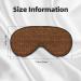 Shop SSIMOO Native American Soft Sleep Eye Mask - Breathable Black Eye Patch for Travel & Relaxation - Buy Online on SooperMarket.com