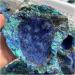 Natural Azurite Raw Gemstone Needle Cluster Malachite Geode Crystal Specimen Reiki Stone Collectible 1pc Stone Collection 400-500g - Buy Online on SooperMarket.com