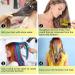 Washable Hair Chalk Comb - 10 Colors Professional Hair Color Dyeing Tool for Party Cosplay - Perfect DIY Gift for Girls Ages 5-11 - Buy Online on SooperMarket.com