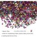 FRCOLOR 1 Glass Chip Chunky Flakes Sequins Metallic Crushed Glass Epoxy Filler Charms Irregular Nail Art Crushed Glass Flakes for Nails Retro Vase Manicure Fillers Nail Stickers 3D Crystal 0.5X0.3cm Colorful - Buy Online on SooperMarket.com