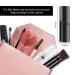 Retractable Flat Top Kabuki Brush | Portable Foundation Makeup Brush with Cover - Black - Buy Online on SooperMarket.com