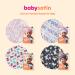 Red by Kiss Baby Satin Bonnet Sleep Caps - Pink Leopard Hair Wraps - Buy Online on SooperMarket.com