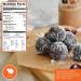 Carb-o-licious Low Carb Rum Balls 12-Pack: Keto-Friendly Snack with 1 Net Carb | Almond Flour & Delicious Taste | Healthy Low-Carb Diet Treat - Buy Online on SooperMarket.com