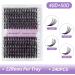 Individual Eyelashes Clusters 240PCS | D Curl 0.07mm 40D/50D Mixed | 16-20mm Lash Extensions - DIY Wide Stem Clusters - RR-16-20mm - Buy Online on SooperMarket.com