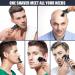 BestMal 5 in 1 Wet/Dry Electric Shaver for Men - Rechargeable Waterproof Razor with Nose Trimmer Sideburns Trimmer & Face Cleaning Brush - Buy Online on SooperMarket.com