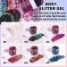 Body Glitter Gel | Natural Soft Shiny Makeup | Long Lasting Face & Hair Glitter | Lightweight Liquid Eyeshadow - 01# White - Buy Online on SooperMarket.com