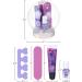 Expressions 5pc Snow Globe Manicure Set | Girls & Teens Starter Makeup Kit | Nail Polish Lip Gloss Manicure & Pedicure | Perfect Beauty Gift for Girls - Buy Online on SooperMarket.com