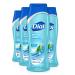 Dial Body Wash Spring Water 21 fl oz (Pack of 4) Unscented 21 Fl Oz (Pack of 4)