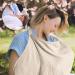Multifunctional Khaki Cutting Cloth & Snacking Apron | Adjustable Cotton Breastfeeding Cover for Moms | Ideal for On-the-Go Use - Buy Online on SooperMarket.com